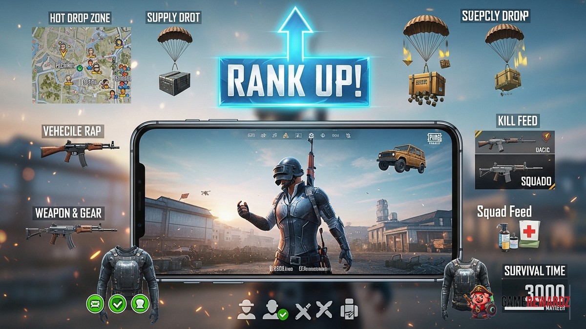 How to Rank Up Fast in PUBG Mobile